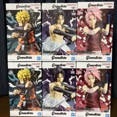 NARUTO Grandista ナルト サクラ サスケ 6個まとめ売り