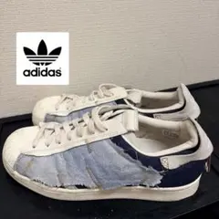adidas Superstar デニムスニーカー