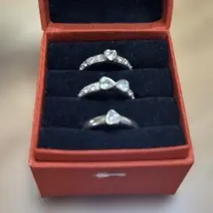 ガ*太様 Folli Follie 3連リング