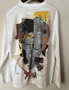 坂本龍一 音を視る時を聴く 長袖Tシャツ（ロンT）Lサイズ 坂本龍一 音を視る時を聴く 長袖Tシャツ（ロンT）Lサイズ - メルカリ