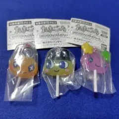 たまごっちカラフルキャンディチャーム★まめっち&ふらわっち&めめっち