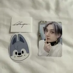 スキズ　ペンミ　バンチャン　3/28 入場特典トレカ　落下物