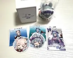 スシロー　原神　観月の宴　ミニフィギュア　メタリックカード　シール　瑞希　心海