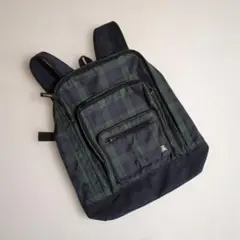 【訳あり】【レア】　ファミリア　Fdash ネイビー×グリーン　リュック　キッズ