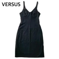 VERSACE JEANS COUTUREヴェルサーチ ホルターネックワンピース - メルカリ