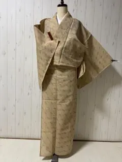 ☆新古品 撫子柄の絽の小紋 m4254 - メルカリ