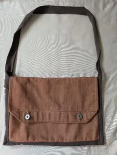 ANATOMICA アナトミカ 柿渋染め コットン ショルダーバッグのサムネイル
