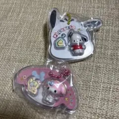 サンリオキャラクターズ パッケージチャーム チョコボーロ　ポチャッコ　マイメロ