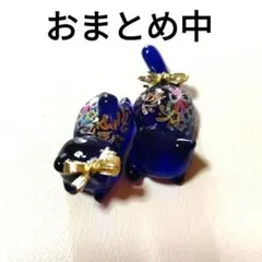 No.156 レジン道 じゃれ猫 ぐで猫 フラワー柄 2匹セット - メルカリ