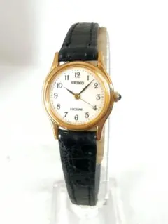 稼働 SEIKO 腕時計 SGP30 厚メッキ ゴールド クォーツ 2016 稼働 SEIKO 腕時計 SGP30 厚メッキ ゴールド クォーツ 2016