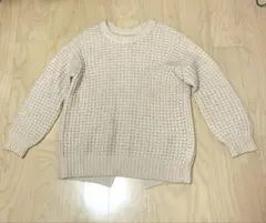 ADAM ET ROPE アダムエロペ　ニットセーター　ベージュ