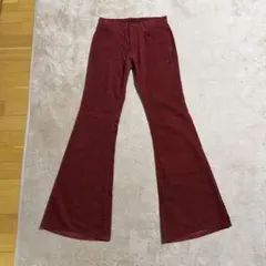 70s BISON ベルボトムパンツ コーデュロイのサムネイル