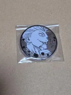 呪術廻戦 シルバー缶バッジ 五条悟