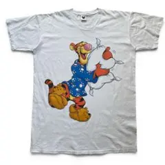 90s USA製 DISNEY VINTAGE ティガー プーさん Tシャツ