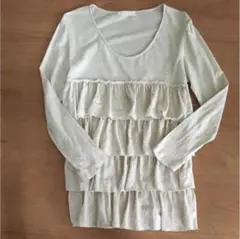 値下げ！ジーナシス 長袖 Tシャツ ロンT フリーサイズ