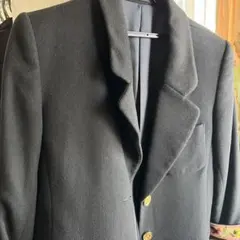 黒のボタン付きブレザーのサムネイル
