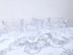 週末値下げ中です❣【新品・未使用】✺クリスタルカットワイングラス4個セット✺