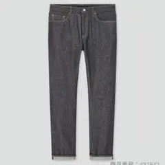 ユニクロ セルビッジレギュラーフィットストレートジーンズ W29