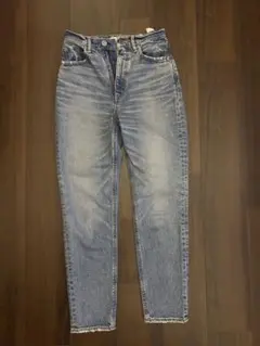 [アッシュ様]MOUSSY ISM JEANS ストレートデニムパンツ 25