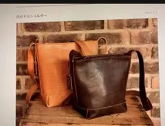 ほぼ未使用 定価5.1万 廃盤 M オルガンORGAN HERZショルダーバッグ 中古・古着通販】Herz organ (ヘルツ オルガン) レザーショルダー