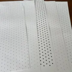 水玉模様 A3サイズ 紙 4枚セット　おまけ付き