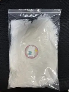 【ハンドメイド資材】フェイクファー生地 ホワイト 長毛 ぬいぐるみ・推しぬい作り