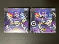 ディズニー ロルカナ 逆襲のアースラ 2BOX 新品未開封 シュリンク付