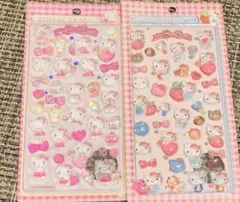 ボンボンドロップシール　ハローキティ　キティちゃん