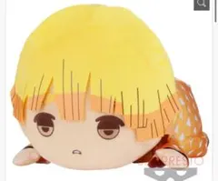 鬼滅の刃　我妻善逸　BIG ぬいぐるみ　めちゃでか　ぽふっと　ぬいぐるみ　鬼滅