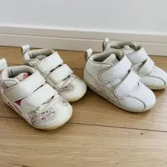 アシックス　スクスク　12.5 13 まとめ　シューズ　 スニーカー　保育園