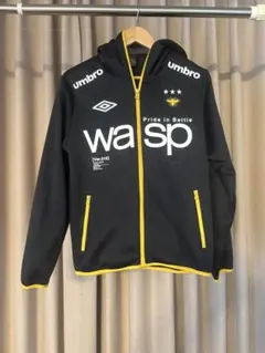 UMBRO WASP フーデッドジャケット ブラック×イエローのサムネイル