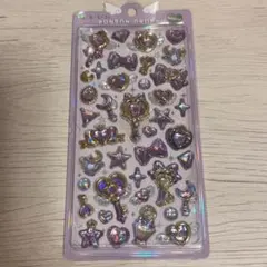 ボンボンドロップシール マジカル パープル