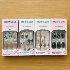 DASHING DIVA MAGIC PRESS ネイルチップセット　14点 DASHING DIVA Magic Press ネイルチップ 4点セット - メルカリ