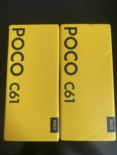 POCO C61 スマートフォン 本体 2台セット　シムフリー POCO C61 スマートフォン 本体 2台セット シムフリー - メルカリ