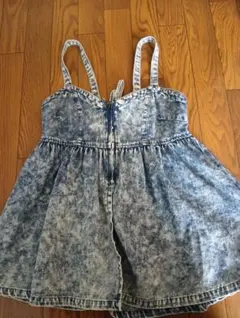 しまむら Lax Dan Tia デニム　ビスチェ キャミソール Mサイズ