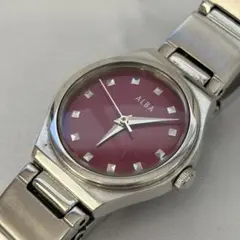 【1205M4】SEIKO ALBA 1N01-0DL0 レディース腕時計 不動