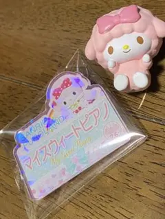 サンリオ ピューロランド限定 マイスイートピアノ バースデーネームプレートのサムネイル