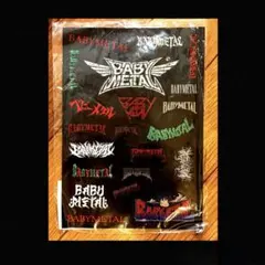 BABYMETAL ロゴステッカーシートのサムネイル