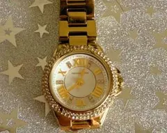 MICHAEL KORS ゴールド 腕時計 ラインストーンのサムネイル