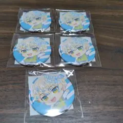 46.にじさんじ 緋八マナ にじぷち 缶バッジ