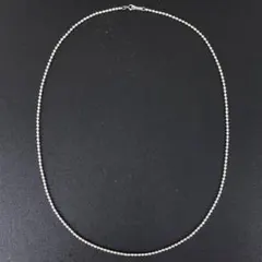美品 NAVAJO シルバー925 2.5mm ボールデザインチェーン 60cmのサムネイル
