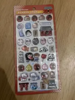 【正規品】ボンボンドロップシール 和柄 東京観光 浅草 雷門