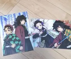 炭治郎、富岡義勇、胡蝶しのぶクリアファイル