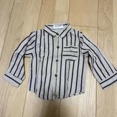 長袖シャツ　ベビー　80