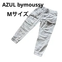 AZUL bymoussy カーゴパンツ ホワイト Мサイズのサムネイル