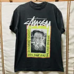 STUSSY Tシャツ Nirvana ニルヴァーナ カート・コバーン ブラック