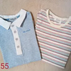 半袖　ロンパース　セット販売 カバーオール　2枚　まとめ売り