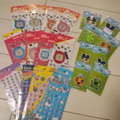たまごっち キラキラシール プチプチシール パイル ワッペン まとめ 20点