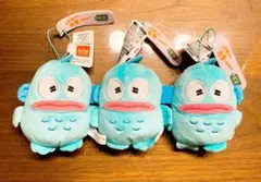 【新品・未使用】はぴだんぶい　ハンギョドン　がんばらないマスコット　3個★