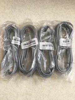 Cisco純正 コンソールケーブル(ロールオーバー) × 4本